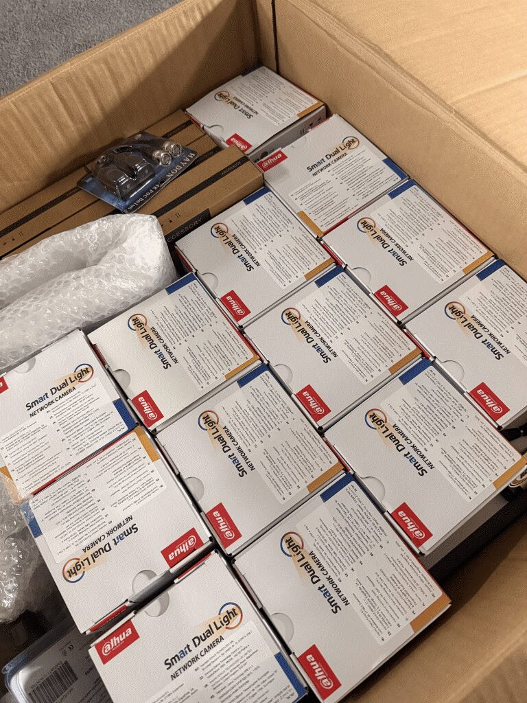 All our equipment is purchased brand new for you
